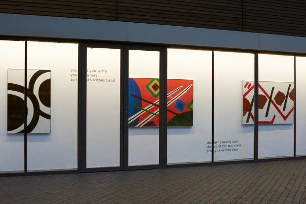 why the rush, do you know when your work is done, Vitrine Bermondsey, London, 29.02.24–19.05.24