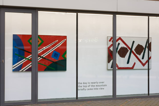 why the rush, do you know when your work is done, Vitrine Bermondsey, London, 29.02.24–19.05.24