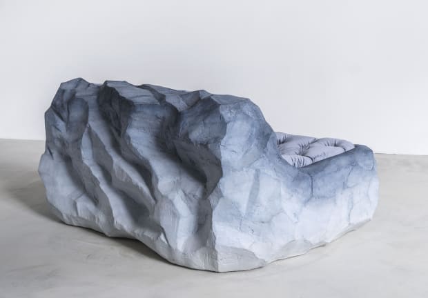 DRIFT is a collection of sculptural pieces inspired by glaciers and natural earth formations the artist observed during pivotal voyages...