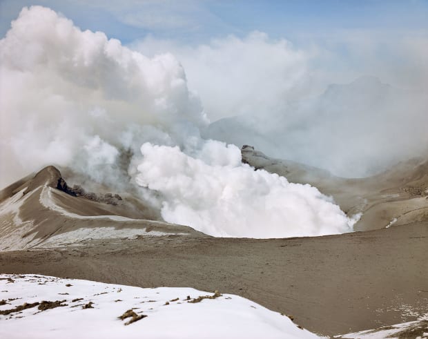 Taupo- In 1995, I received a Fulbright Grant to photograph the Taupō Volcanic Zone with an 8x10 camera. This region...