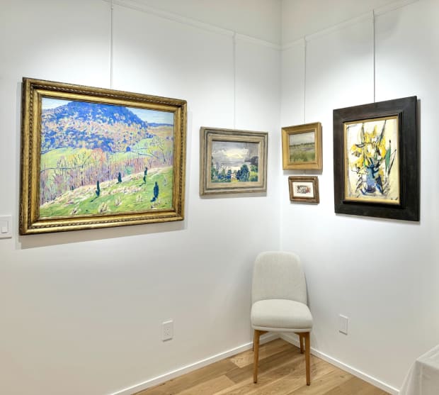 Although our New York gallery space presents a wide-ranging display of American art, our inaugural exhibition has a special focus...