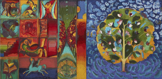 Between Memory and Music, 1991 by Gulam Mohammed Sheikh