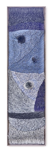 Bianca Severijns, paper art, paper artists, contemporary art, contemporary artist, artwork, Tide, 2023, Reflection