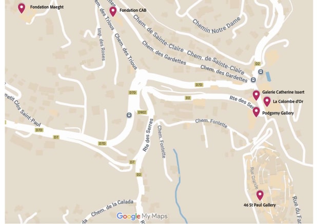 46 Rue Grande, 06570 Saint-Paul-de-Vence, France contact@46stpaulgallery.com +33493245182 Tuesday to Saturday from 10am to 1pm & 2pm to 6pm We...