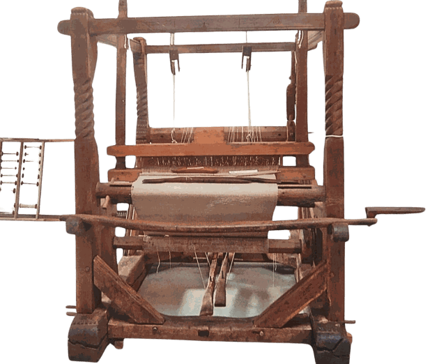 Original Webstuhl von Annemarie Schrer von 1890 (c) Anne Scherer