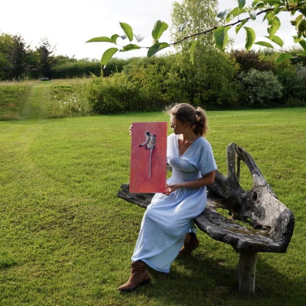 'My work is rooted in the natural world, with a particular focus on animals: their forms, their movement, their presence.'