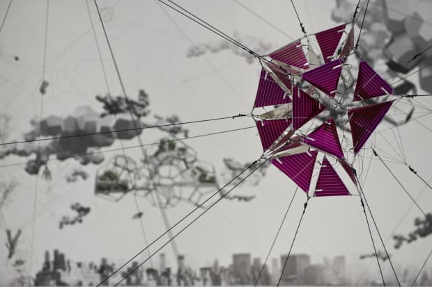 Project space: Tomás Saraceno, Many Suns and Worlds, APRIL 21, 2016 – OCTOBER 28, 2017