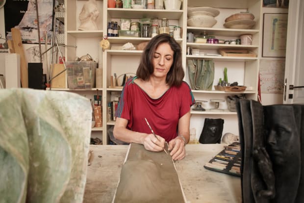 PAOLA GRIZI, REPRESENTATIVE ITALIAN SCULPTOR