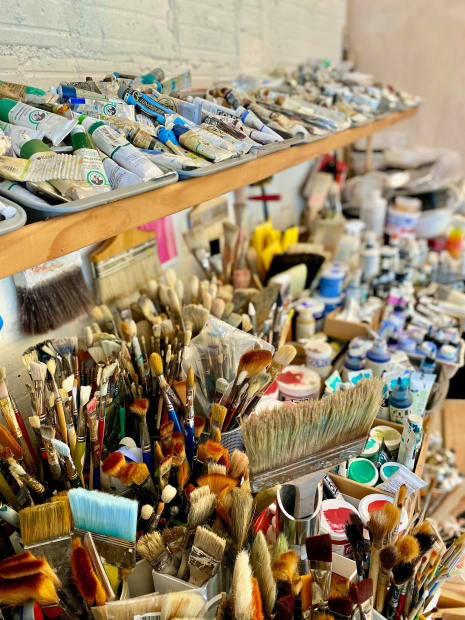 For years Swansea has worked closely with expert paint makers to create unusual pigments and experiment with adding graphite to...