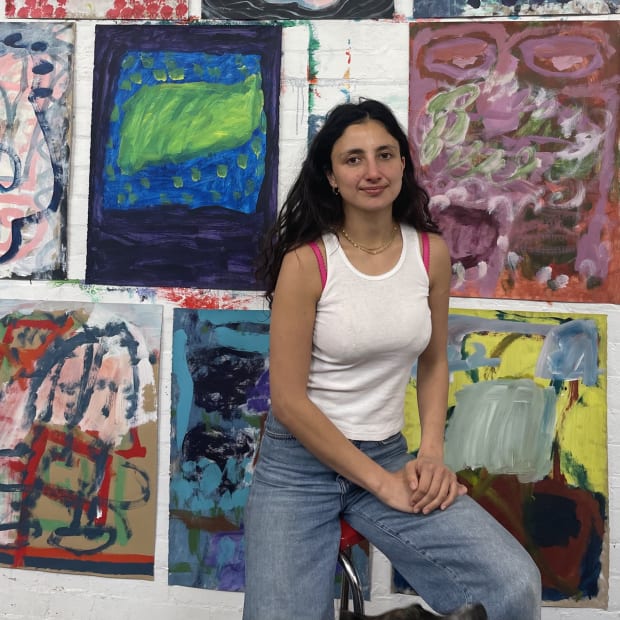 There is something of this intuition in Georgia’s paintings, a palimpsest of devotional déjà vu. Neither painting nor Tamil is...