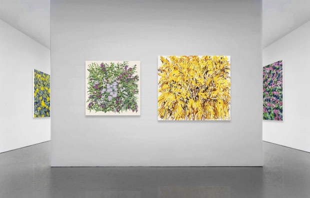 Boree Hur spent an extended time painting the flora surrounding her stay on Korea's Jeju island. Now, spending time between...