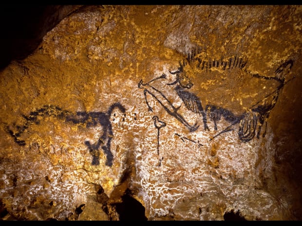 La grotte de Lascaux , La scène du puits