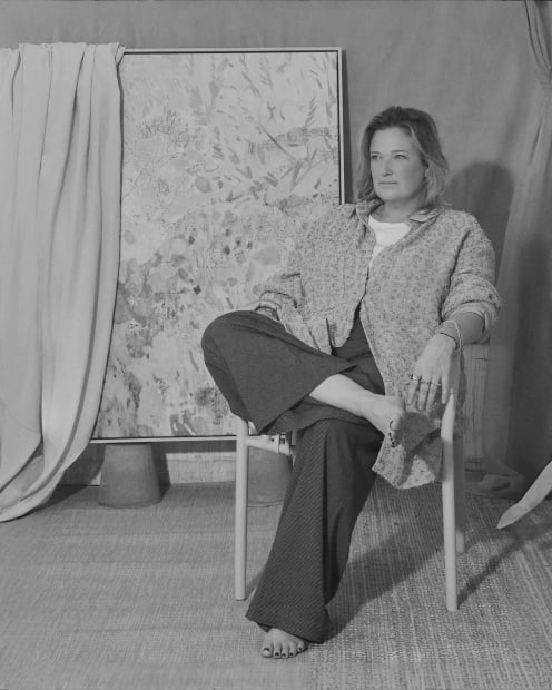 Amy Wright Amy Wright is an Australian artist whose paintings unfold like botanical tapestries, alive with the abundance of overgrown...