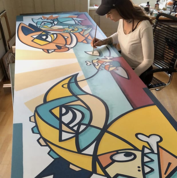C-Line (Celine Quadri) is a recognised urban artist based in Zurich and has travelled for her art to Berlin, Los...