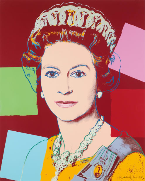 ANDY WARHOL 1928 - 1987 Reigning Queens: Queen Elizabeth II of the United Kingdom 1985 From the portfolio of sixteen...