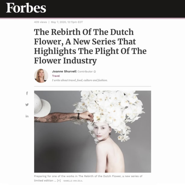 During the COVID-19 crisis, Dutch Fine Art Photographer Isabelle van Zeijl visited local flower growers to explore how she could...