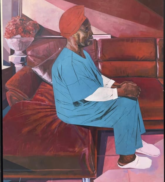 'The meaning of his Wolof moniker tips us off: Rakajoo’s painting is stubborn. Like an ungrammatical hyphen popping up where...