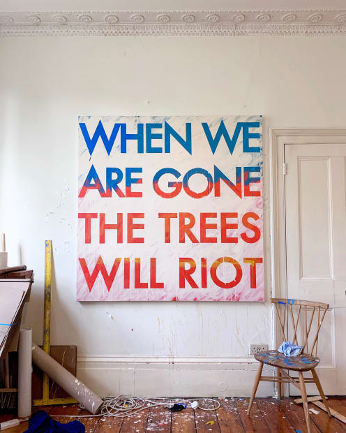 Robert Montgomery was born in 1972 in Scotland. He was initially inspired by the graffiti artists of East London, the...