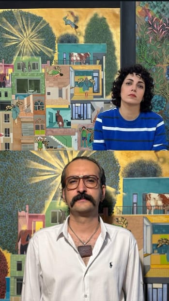 Maryam Ayeen and Abbas Shahsavar