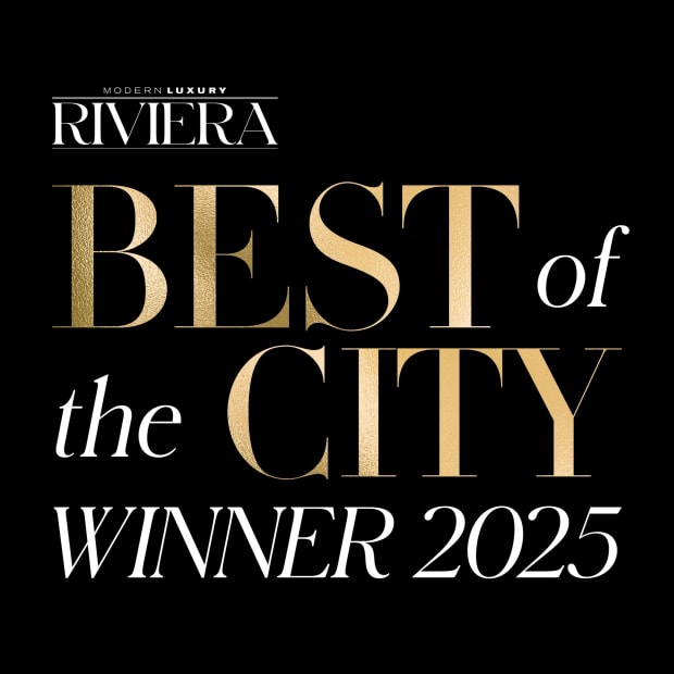Modern Luxury Riviera's Best of the City Winner 2025