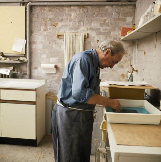 ‘I really began to want to do graphic work, or prints, when I discovered that one could change a print...