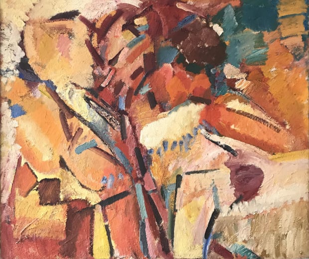 ‘Every bit as good as, say, De Kooning’ Peter Fuller The Lovers – a suite of paintings and drawings completed...