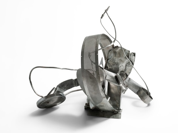 'The dynamism of Wind's work comes from a carefully calibrated balance of opposing forces. Rugged shapes of industrial stainless steel,...