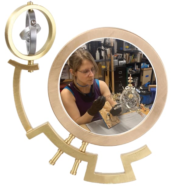 Kathleen Studebaker is the winner of this years' Dina Wind Art Foundation award at the Bridgette Mayer Gallery Benefit Exhibition...