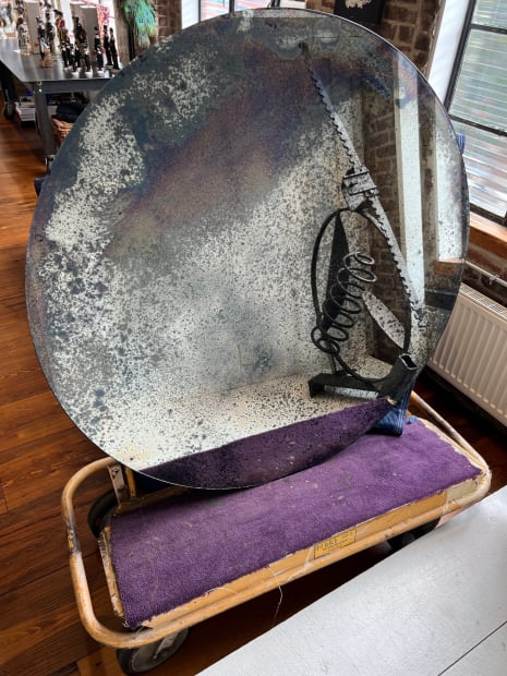 I will invite someone into my studio and I'll say, 'I want you to look at what I've created and...