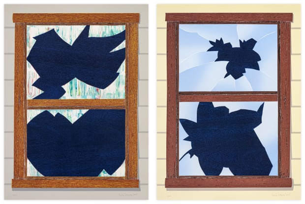 LESLIE WAYNE | NOT FORGOTTEN 1 & 2 “I’ve been gazing out the window a lot this past year, reflecting...