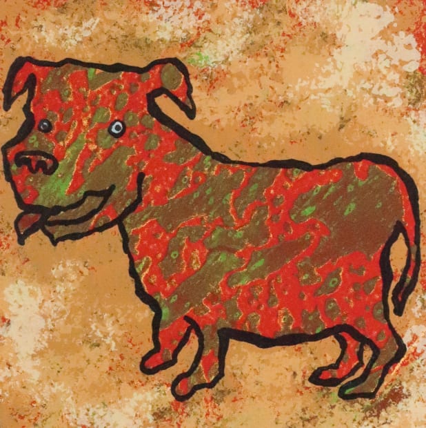 Mychael Barratt, Dubuffet's Dog, 2025