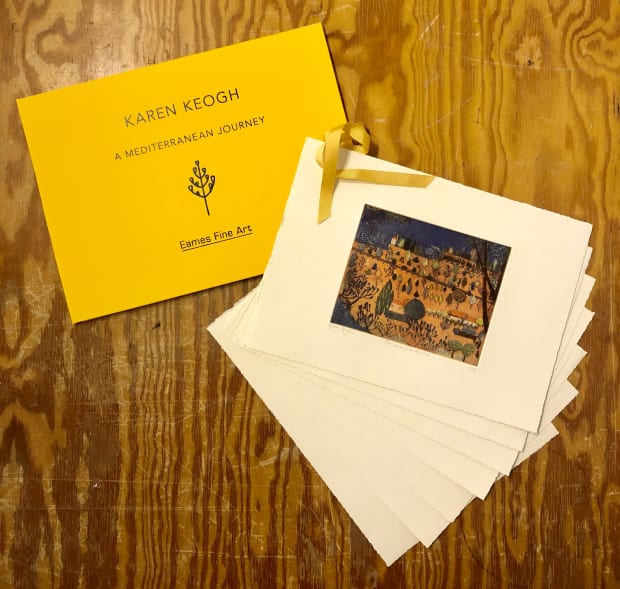 Karen Keogh, A Mediterranean Journey Portfolio, 2022