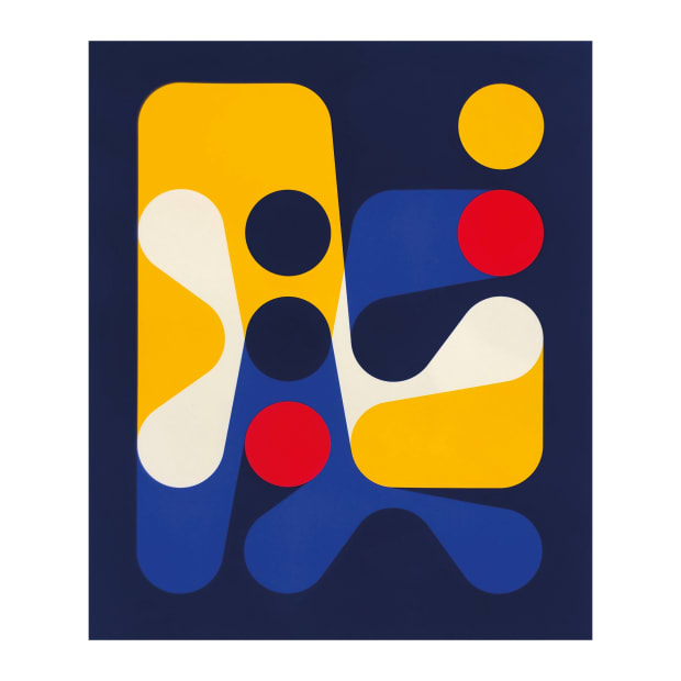 Lune d'Hiver (Winter Moon), Silkscreen