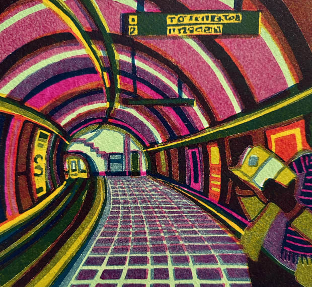 'This exhibition was inspired by a question: could a single existing linocut yield multiple successful colour versions? Typically, when I...