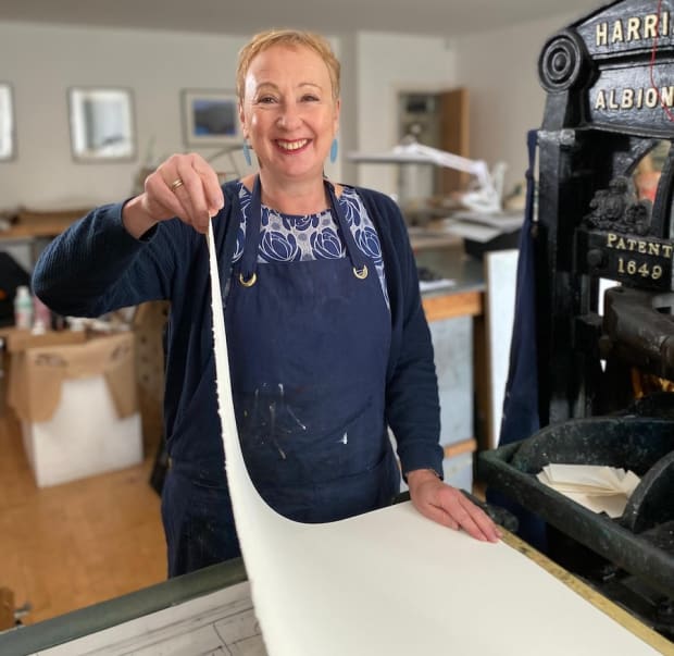 Once a year, Anita Klein opens the door to her studio to welcome guests to come and see where she...