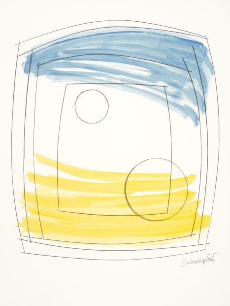 Beyond these series, Hepworth’s fascination with the 1969 moon landings was evident in the lunar imagery of screenprints such as...