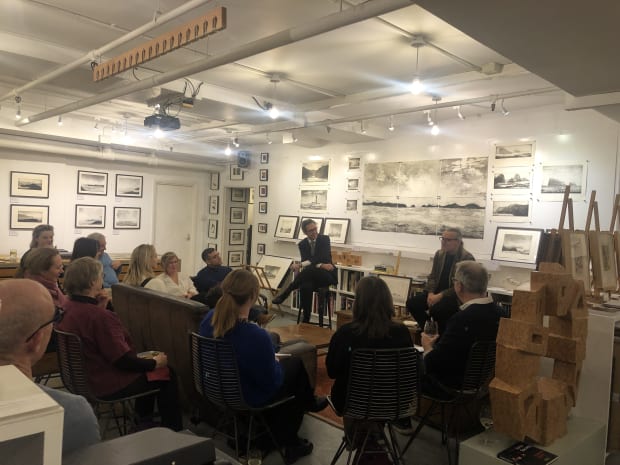 Images from the launch at the Eames Fine Art Studio