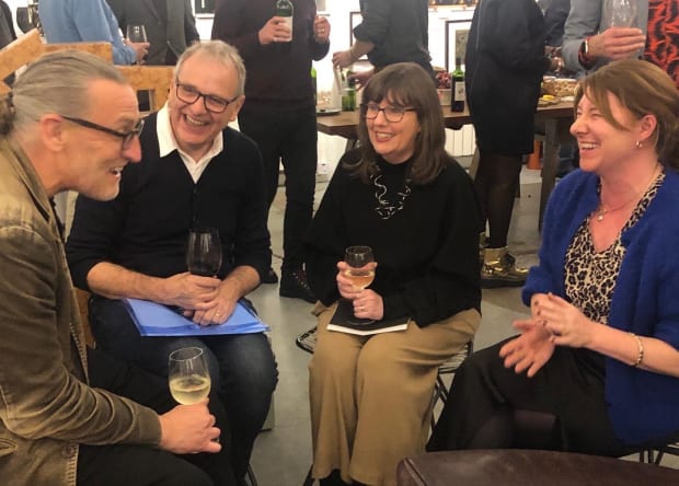 Images from the launch at the Eames Fine Art Studio