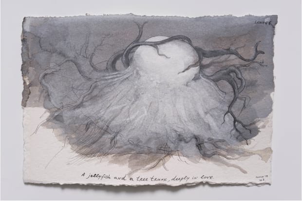 nedko solakov_lone number 6_drawing_2018