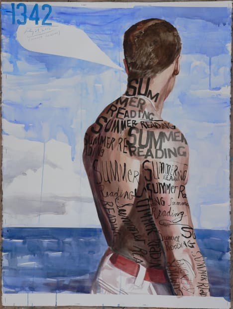 The current paintings and drawings sometimes put aside seamless spaces in favor of multiple and disjunctive ones. At the same...