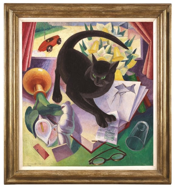 The Uncivilised Cat was painted in 1930, either when Miller Parker and McCance left their life in London, or upon...
