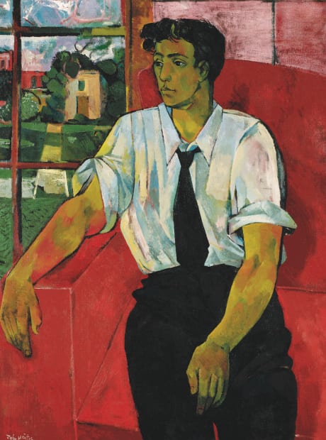 A major highlight of our Twenty Twenty exhibition is a portrait by John Minton of his young friend and student...