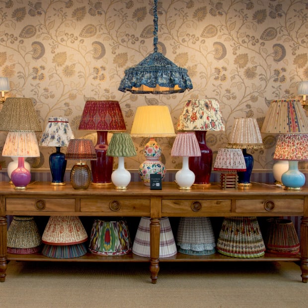 Led by designer Neil Sherring and head lampshade maker Pratthana, Floren's team of artisans create the finest bespoke hand-sewn lampshades,...