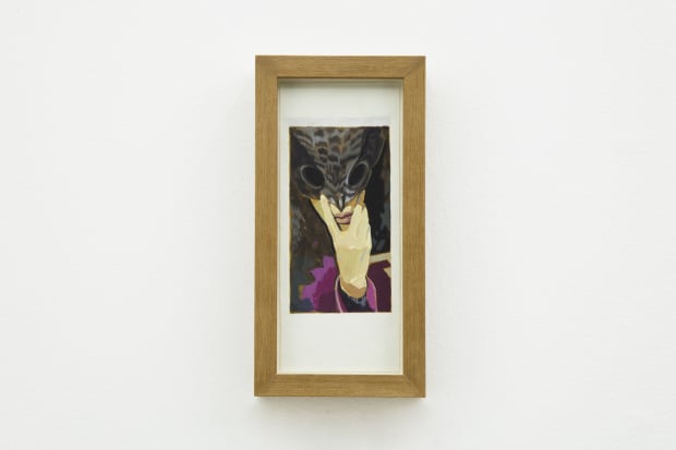 Herética Essa coruja apareceu umas três vezes até que eu tivesse coragem de pedir pra tirar uma foto e pintar....