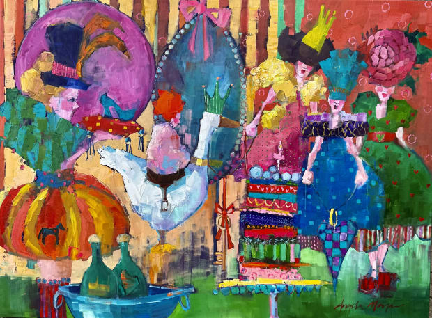 Angela Morgan, Snow Ball, Opening Reception: Saturday, December 6 · 1–4 PM Artist in Attendance