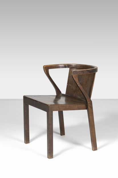 Rare Stacking armchair, 1929 Molded plywood and solid birch. 70 x 51 x 55 cm (27 1/2 x 20 1/8...