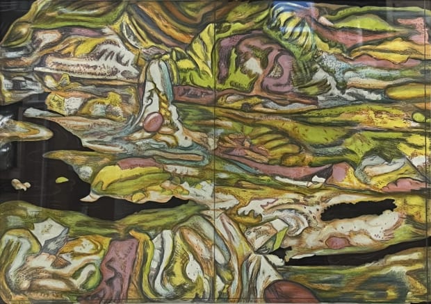 Dunure Beach, mixed media on panel In 2016, with the assistance of a Creative Scotland Award, I traveled the lengths...