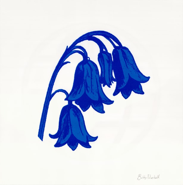 Forevermore, 2025 embossed screenprint paper size 56.5 x 56.5 cm edition of 50 Published by Glasgow Print Studio £ 200.00...