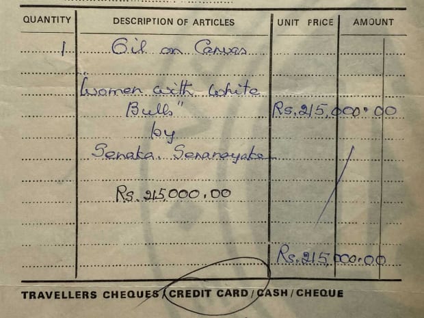 Women with White Bulls was bought by a private British collector in July 2004 from the Artonia Galleries - previously...