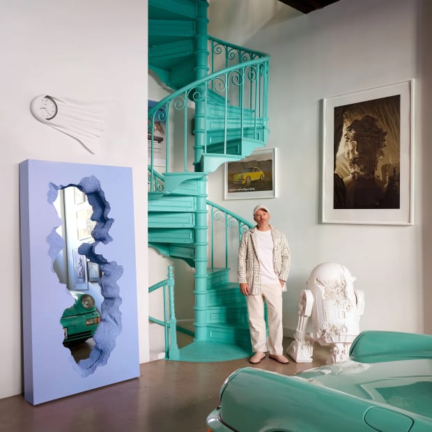 Buying and Selling Daniel Arsham Sculptures and Prints Through Guy Hepner